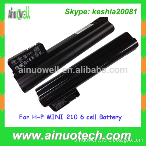 6 Cell Li-on Laptop Battery for HP MINI 210 Battery Laptop Replacement Battery
